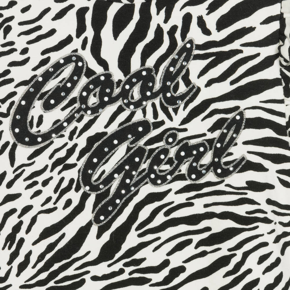 Everything Must Change-Black & Ivory Cotton Dress | Childrensalon Outlet