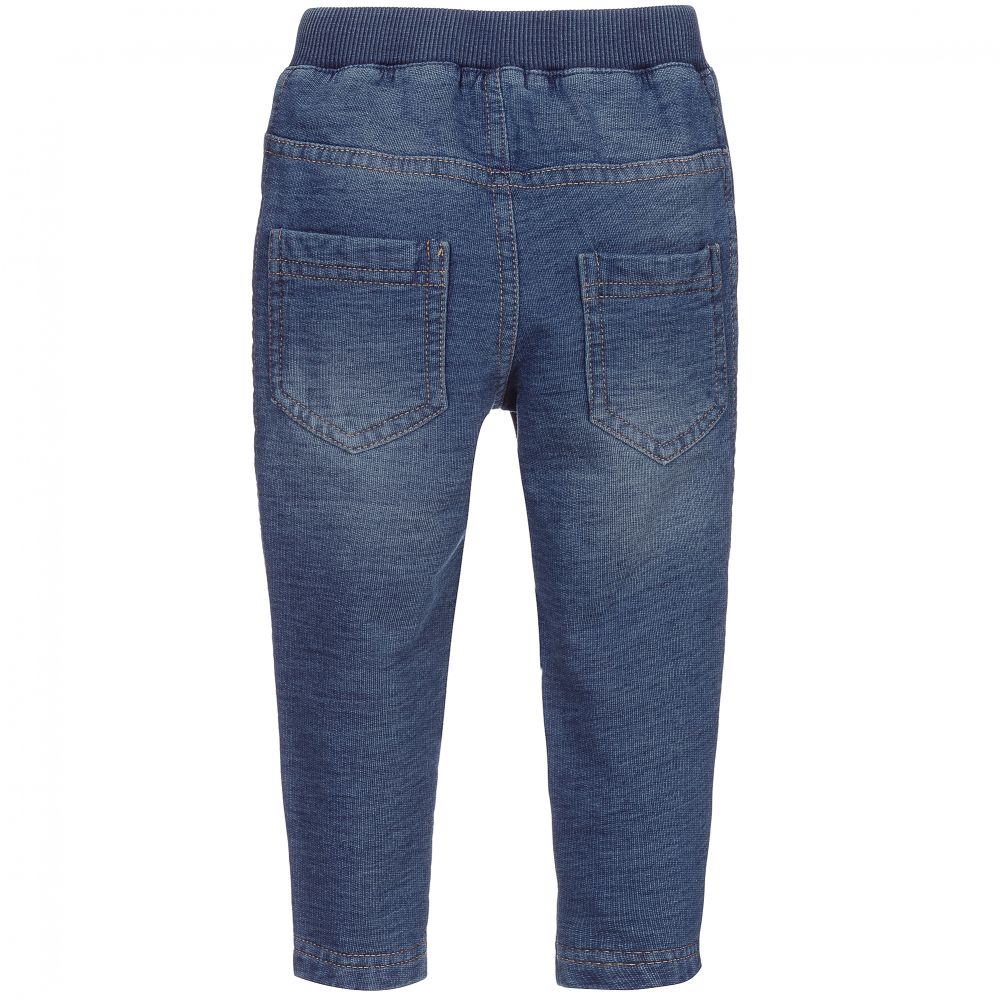 Everything Must Change-Blue Cotton Jersey Trousers | Childrensalon Outlet
