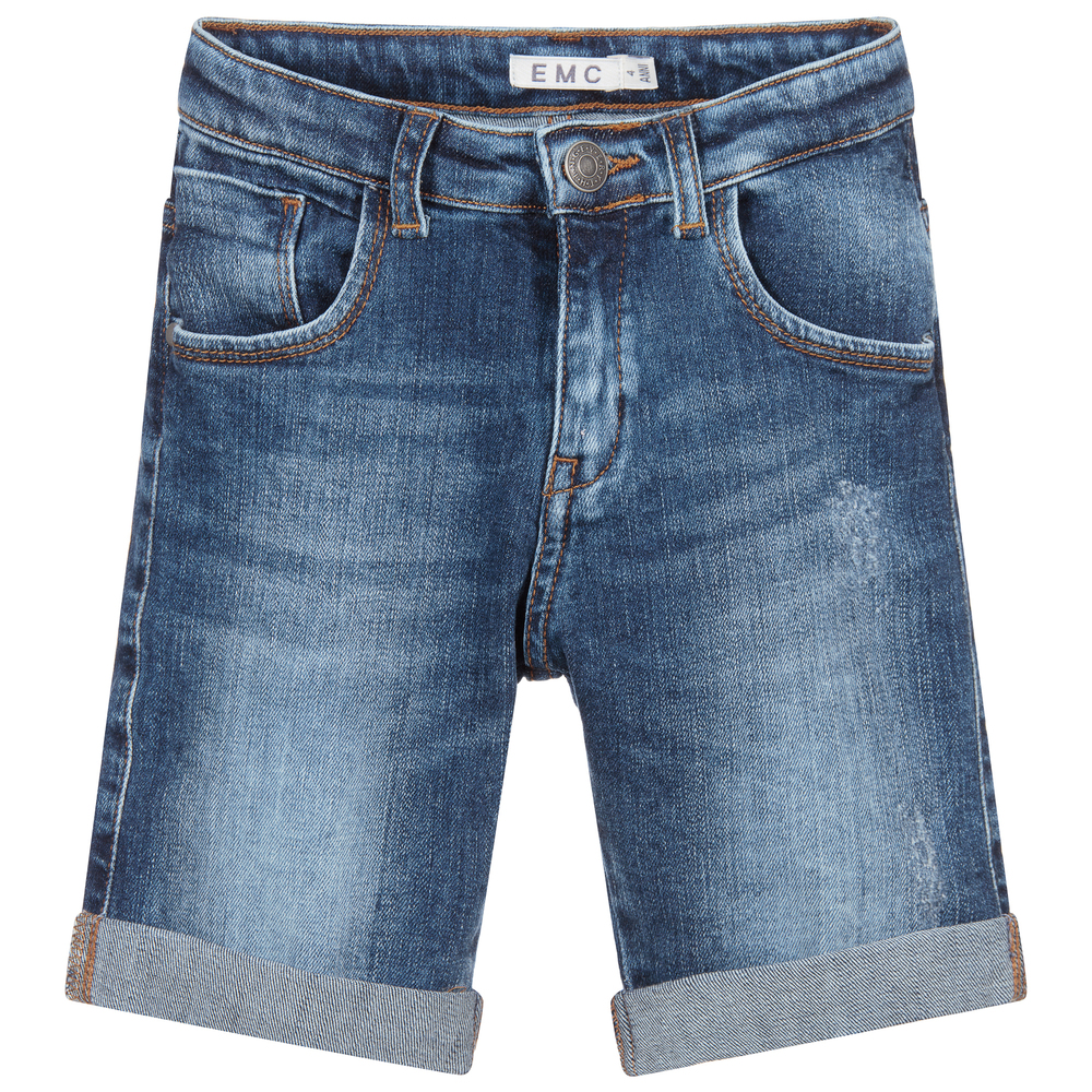 Everything Must Change - Short bleu en denim | Childrensalon