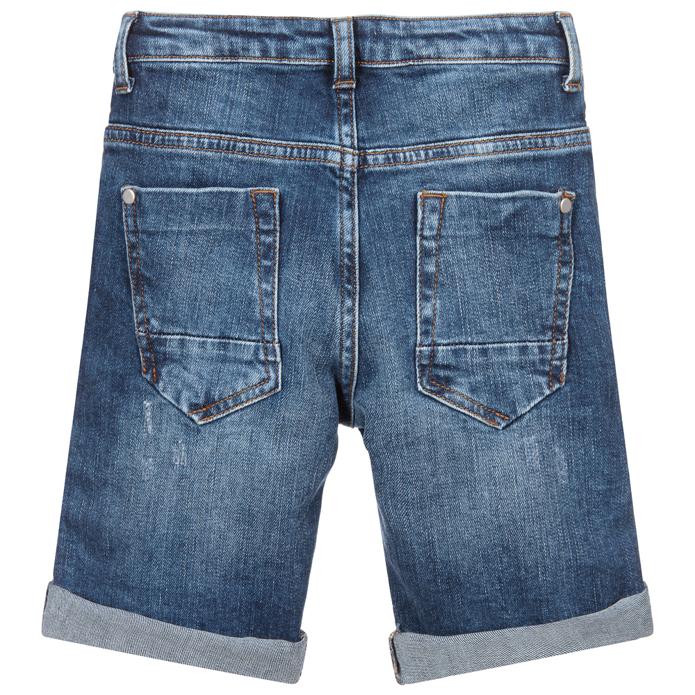 Everything Must Change-Blue Denim Shorts | Childrensalon Outlet