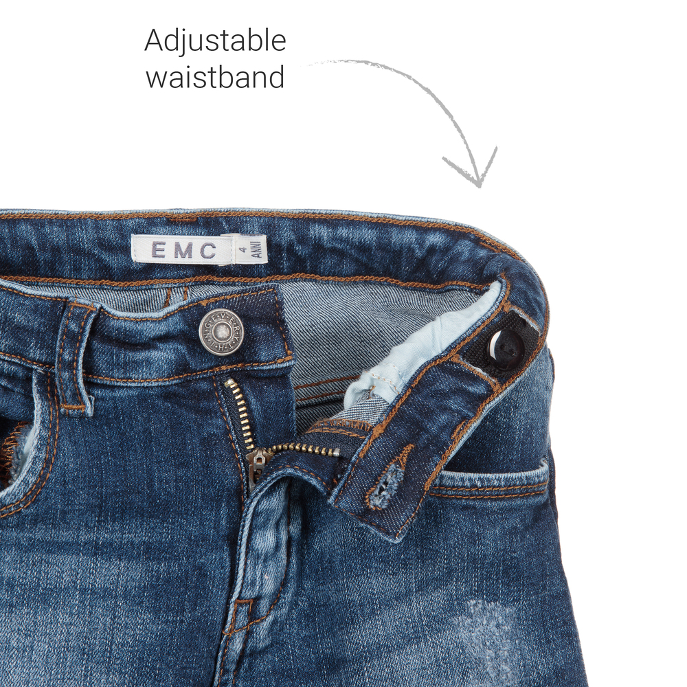 Everything Must Change-Blue Denim Shorts | Childrensalon Outlet