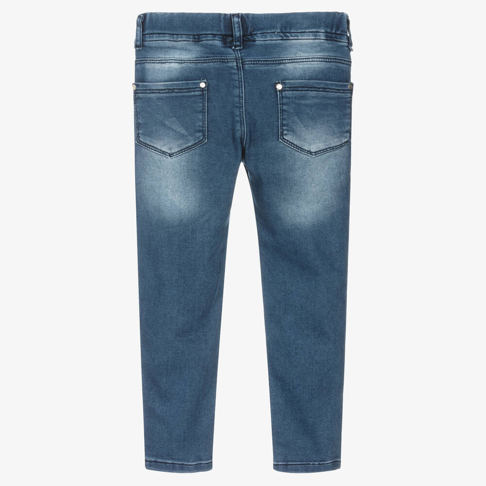 Everything Must Change-Blue Jersey Denim Jeans | Childrensalon Outlet