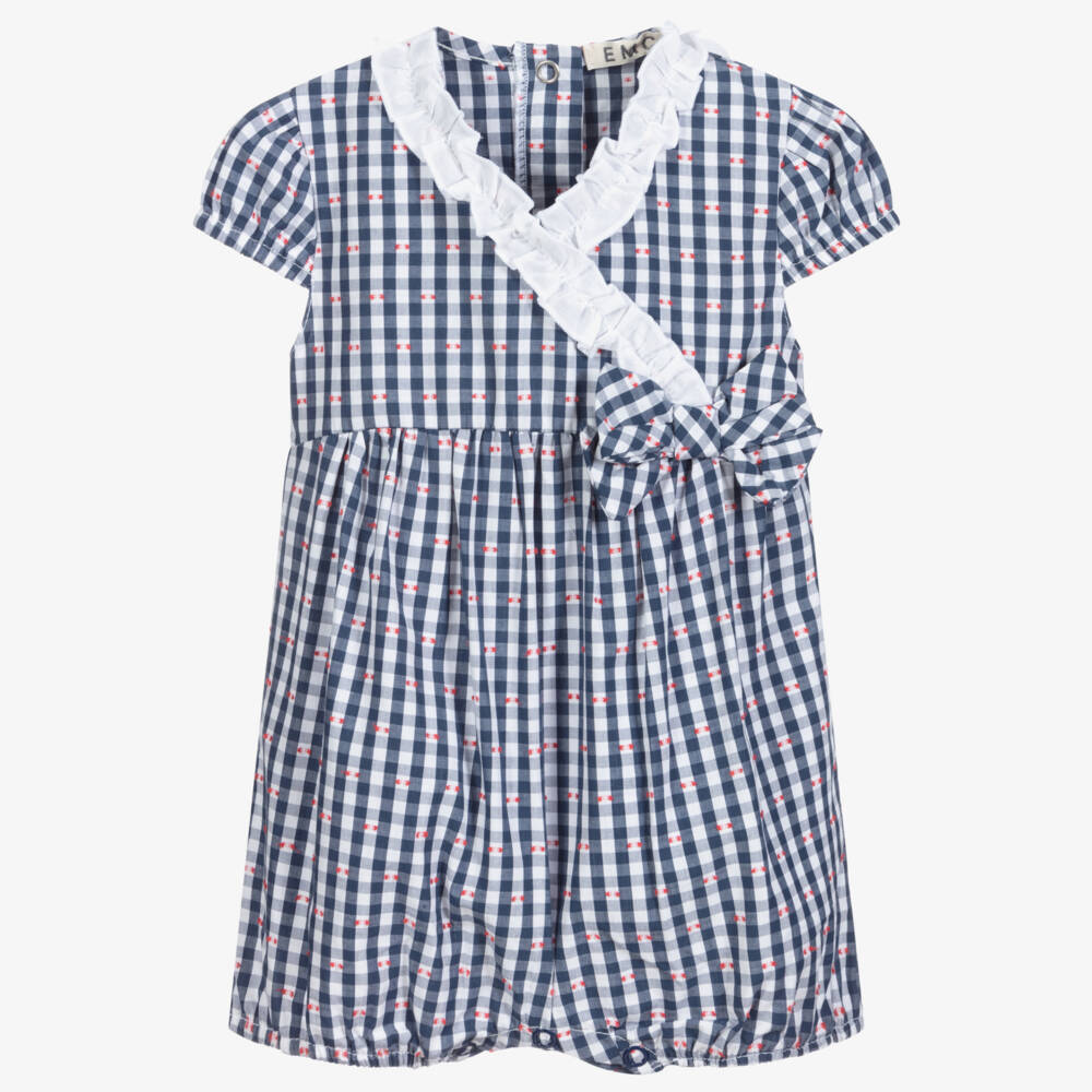 Everything Must Change-Blue & White Baby Shortie | Childrensalon Outlet