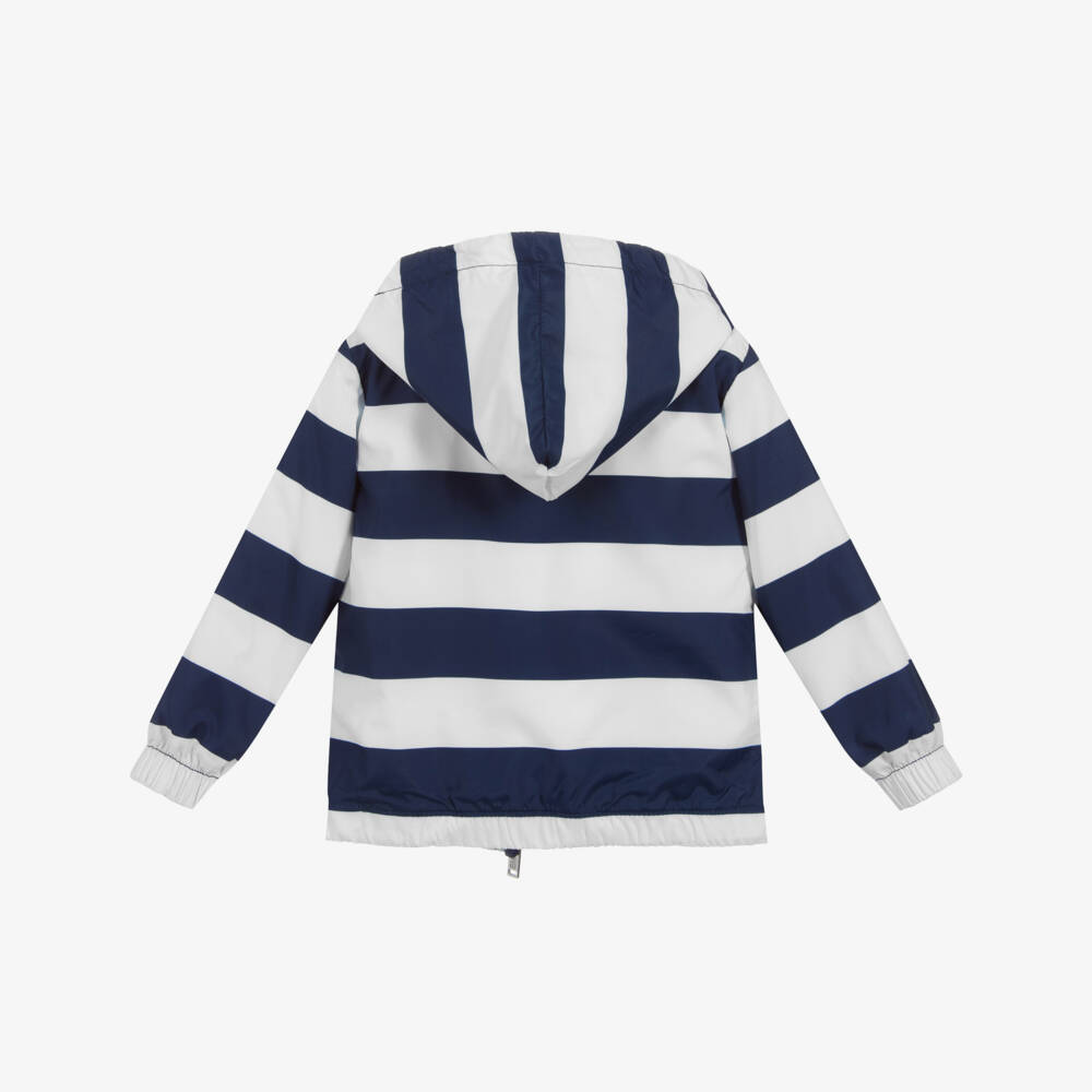 Everything Must Change-Blue & White Striped Jacket | Childrensalon Outlet