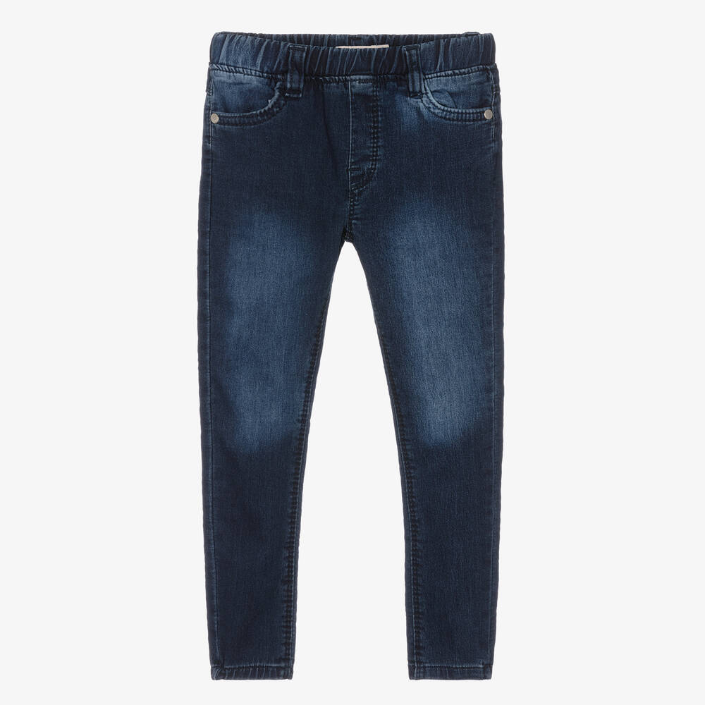 Everything Must Change-Boys Blue Jersey Denim Jeans | Childrensalon Outlet