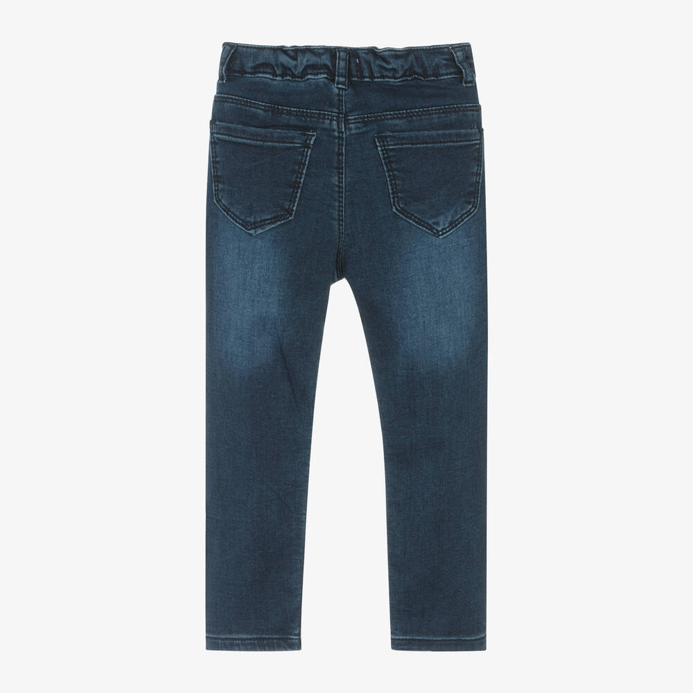 Everything Must Change-Boys Blue Jersey Denim Jeans | Childrensalon Outlet