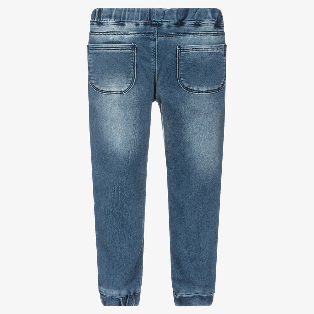 افريثينغ مست تشاينج-Boys Blue Jogger-Style Jeans | Childrensalon Outlet