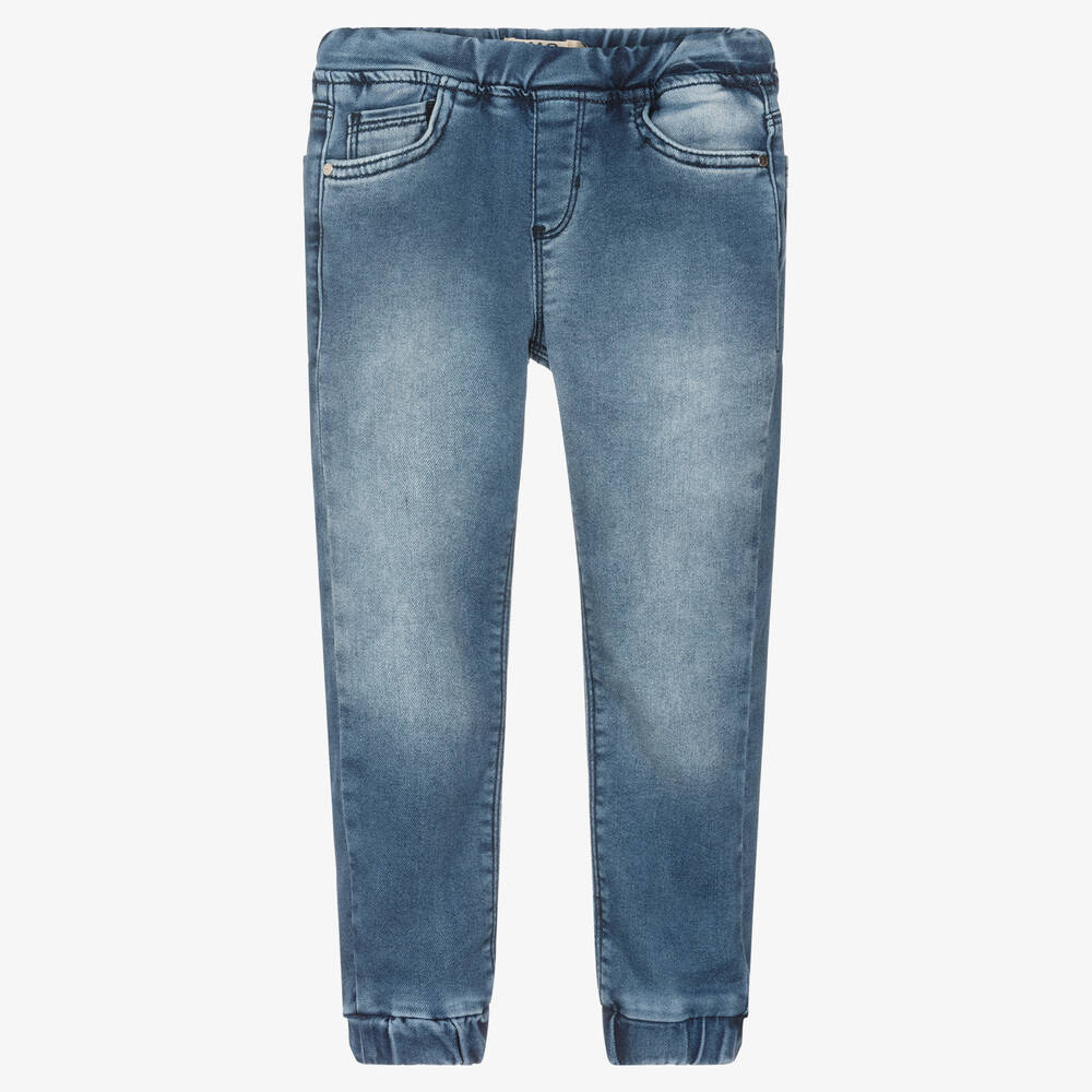 Everything Must Change-Boys Blue Jogger-Style Jeans | Childrensalon Outlet