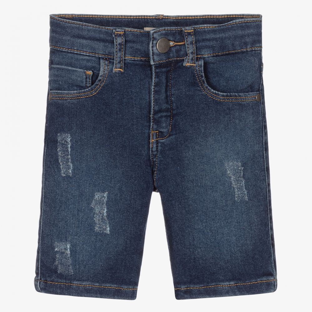 Everything Must Change - Blaue Slim-Fit-Shorts für Jungen | Childrensalon