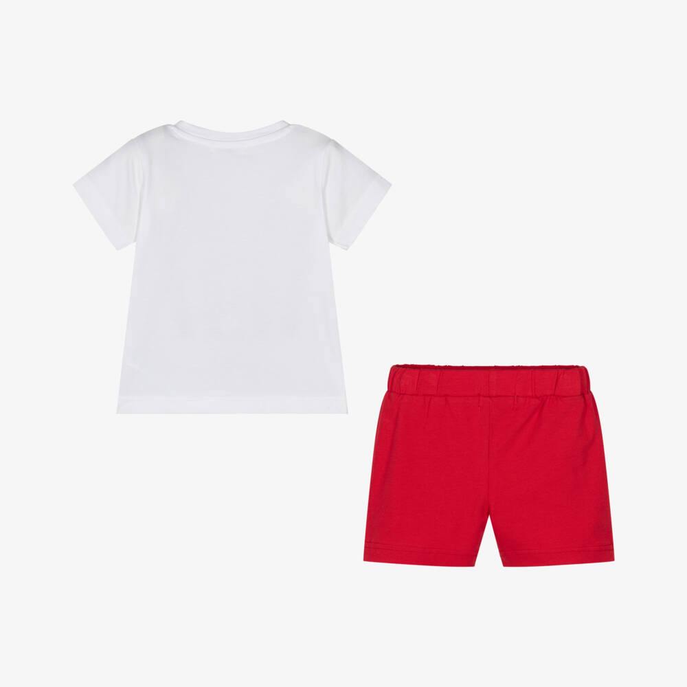 Everything Must Change-Boys Cotton Mickey Play Shorts Set | Childrensalon Outlet