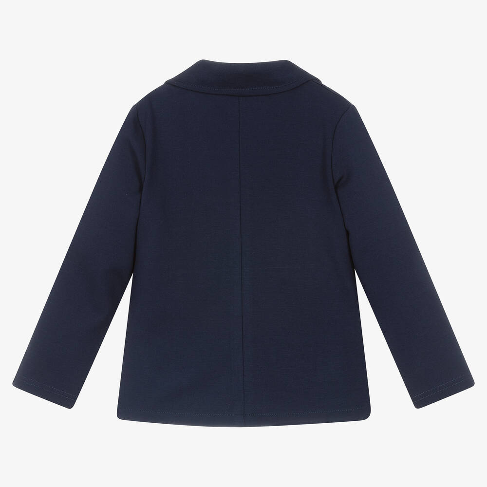 Everything Must Change-Синий трикотажный блейзер | Childrensalon Outlet