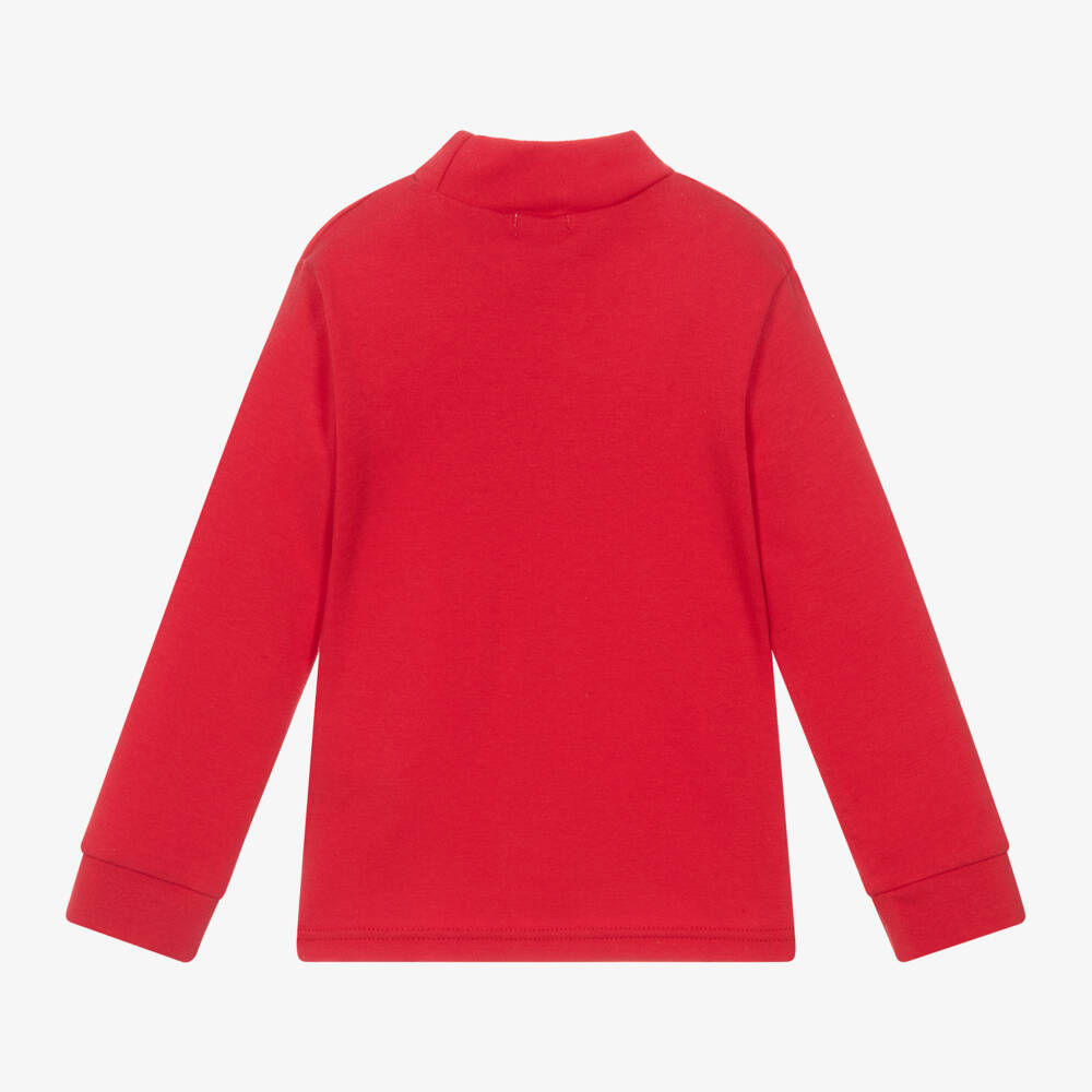 Everything Must Change-Boys Red Turtleneck Jersey Top | Childrensalon Outlet