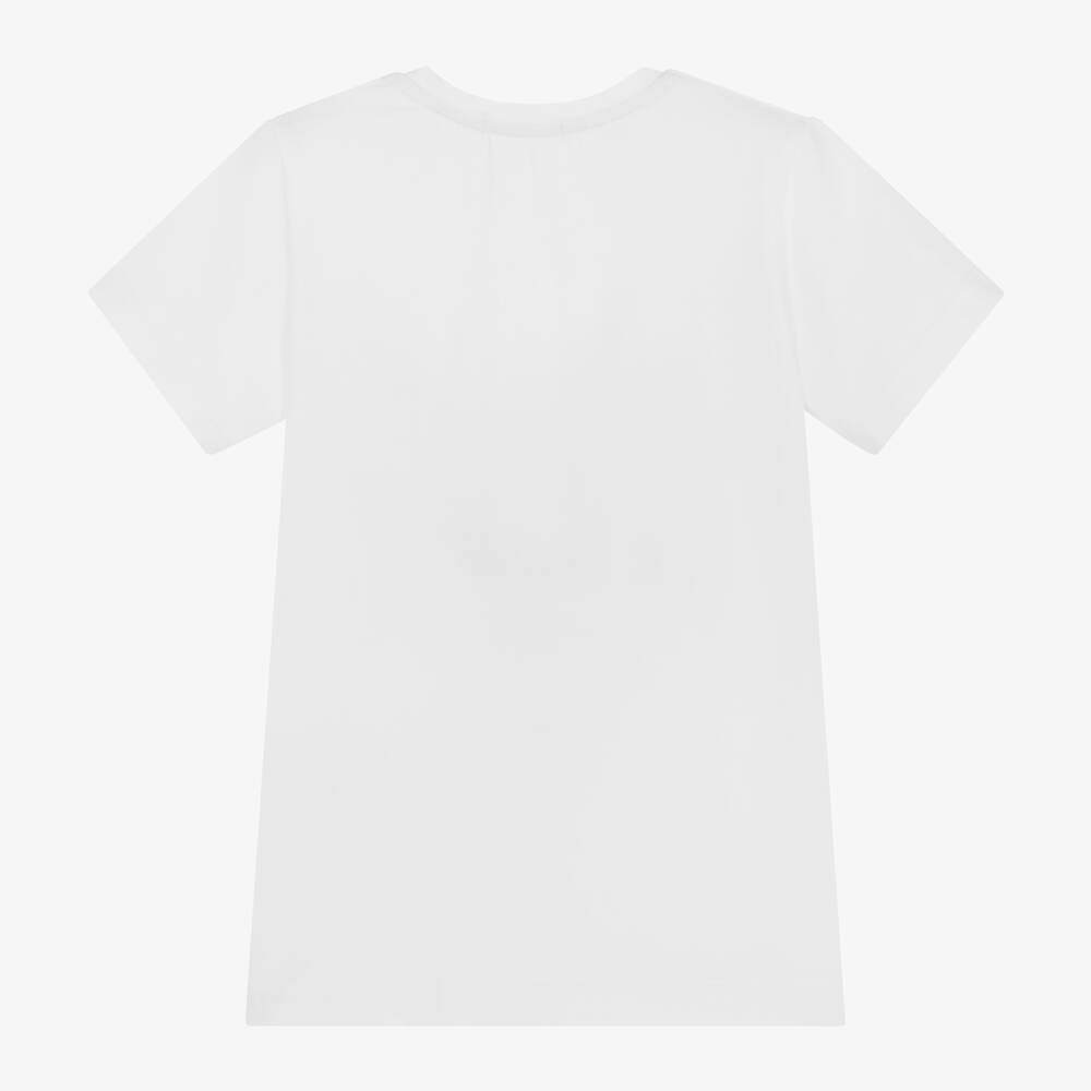 Everything Must Change-Boys White Cotton Sunglasses T-Shirt | Childrensalon Outlet