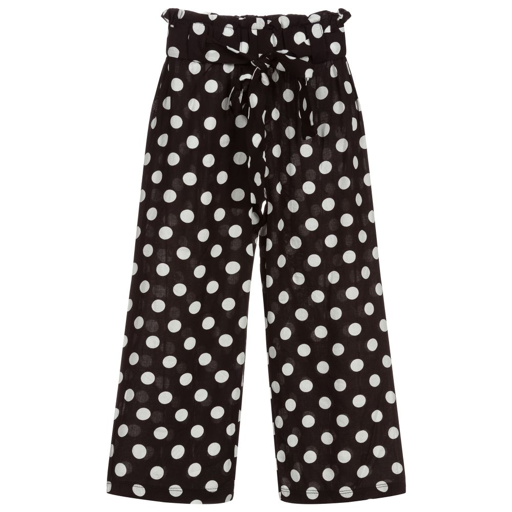 Everything Must Change - Girls Black Viscose Trousers | Childrensalon