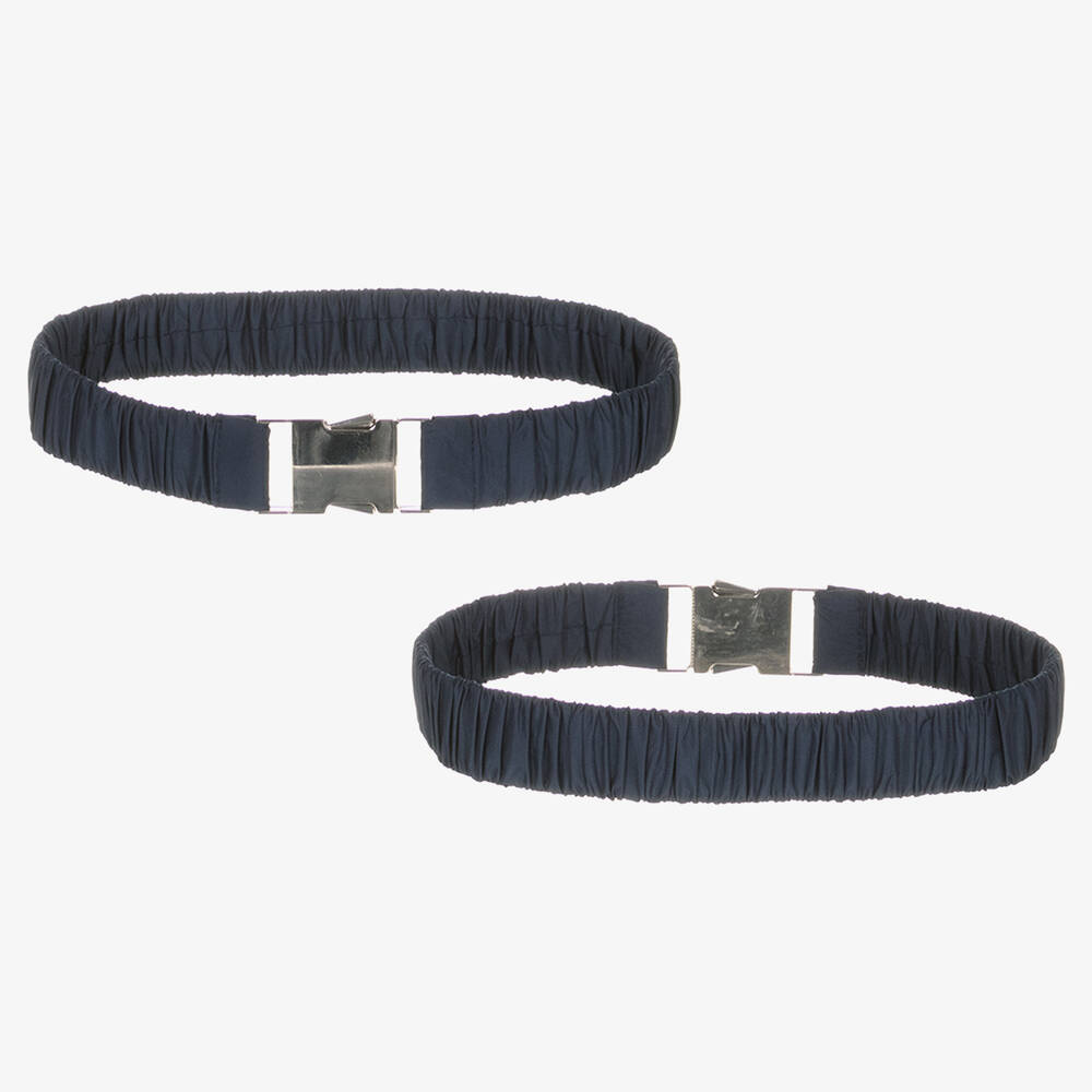 Everything Must Change-Girls Blue Hooded Puffer Coat | Childrensalon Outlet