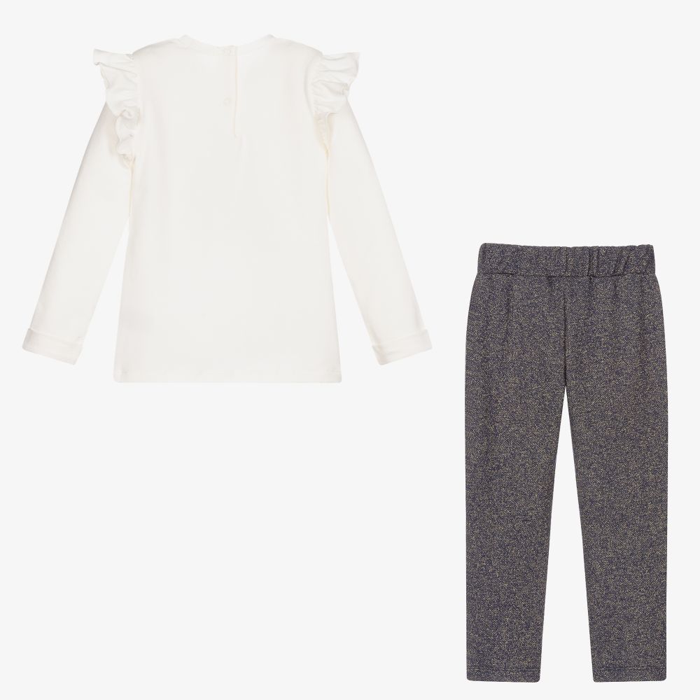 Everything Must Change-Комплект с синими легинсами для девочек | Childrensalon Outlet