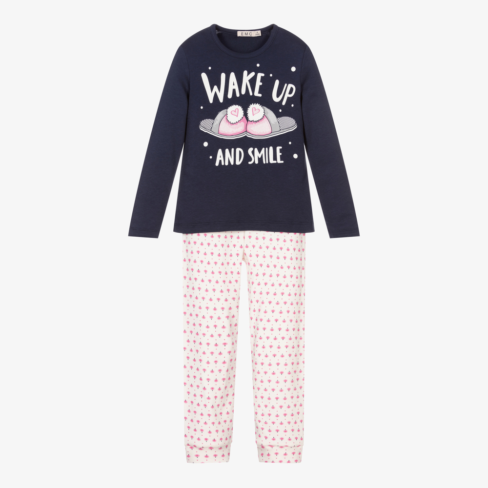 Everything Must Change-Girls Blue & Pink Pyjamas | Childrensalon Outlet