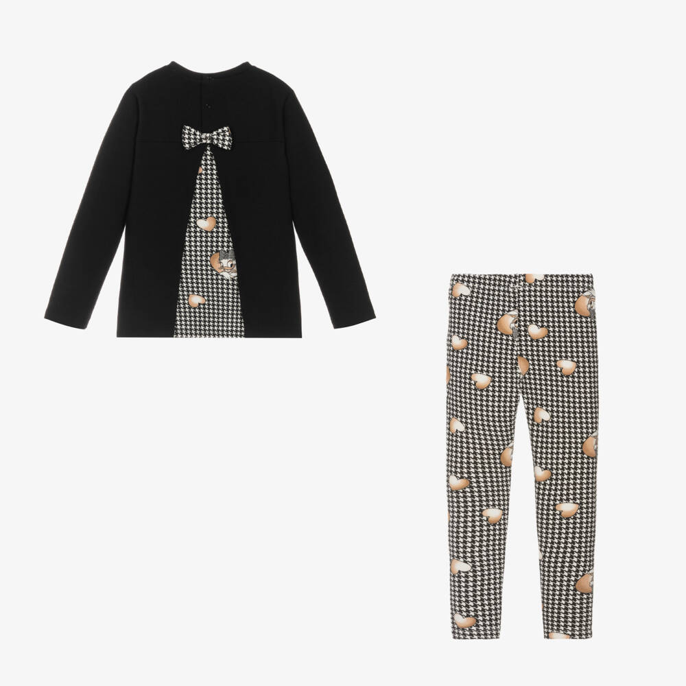 Everything Must Change-Girls Charcoal Disney Leggings Ensemble | Childrensalon Outlet