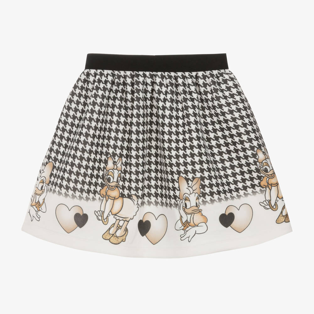 Everything Must Change-Girls Chic Ivory & Black Skirt | Childrensalon Outlet