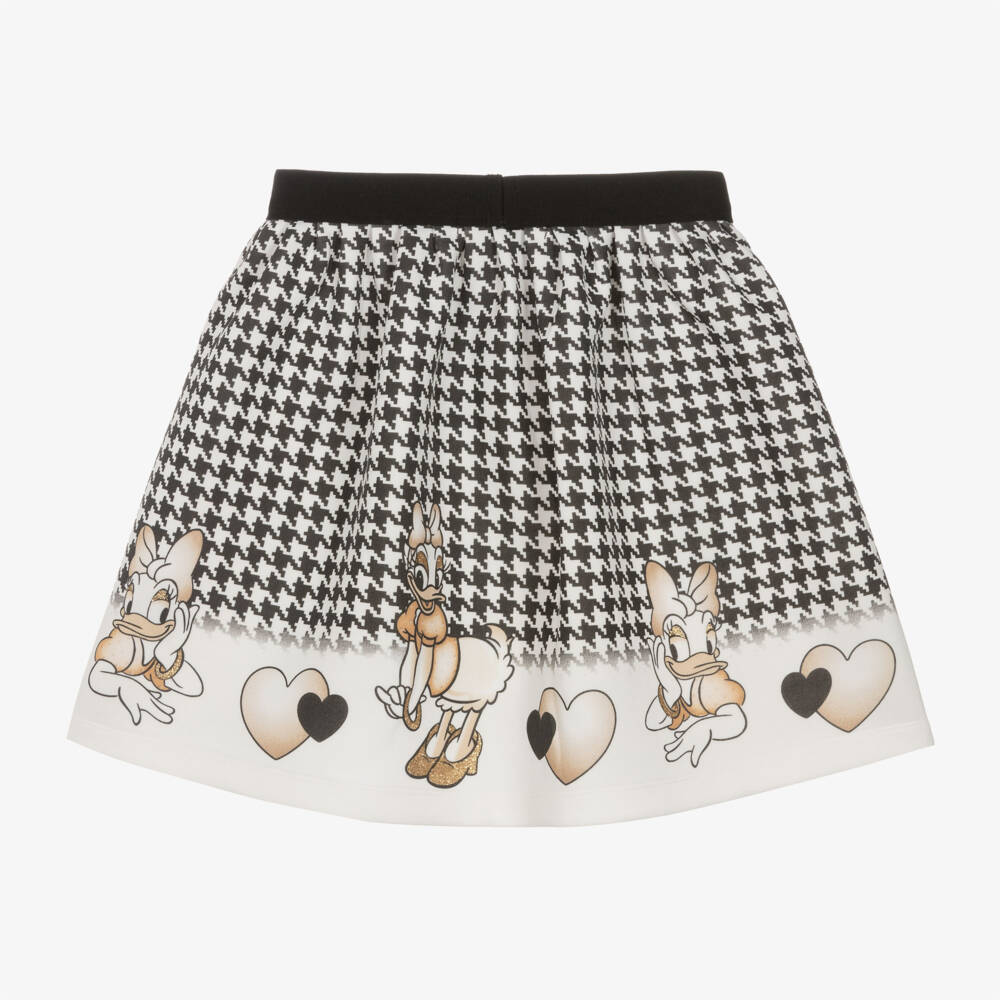 Everything Must Change-Girls Chic Ivory & Black Skirt | Childrensalon Outlet