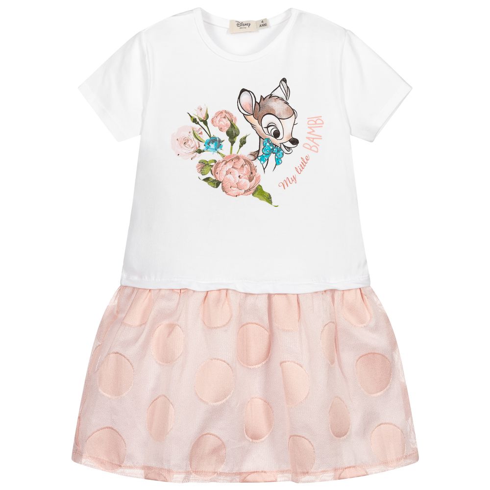 Everything Must Change - Girls Cotton Bambi Dress | Childrensalon