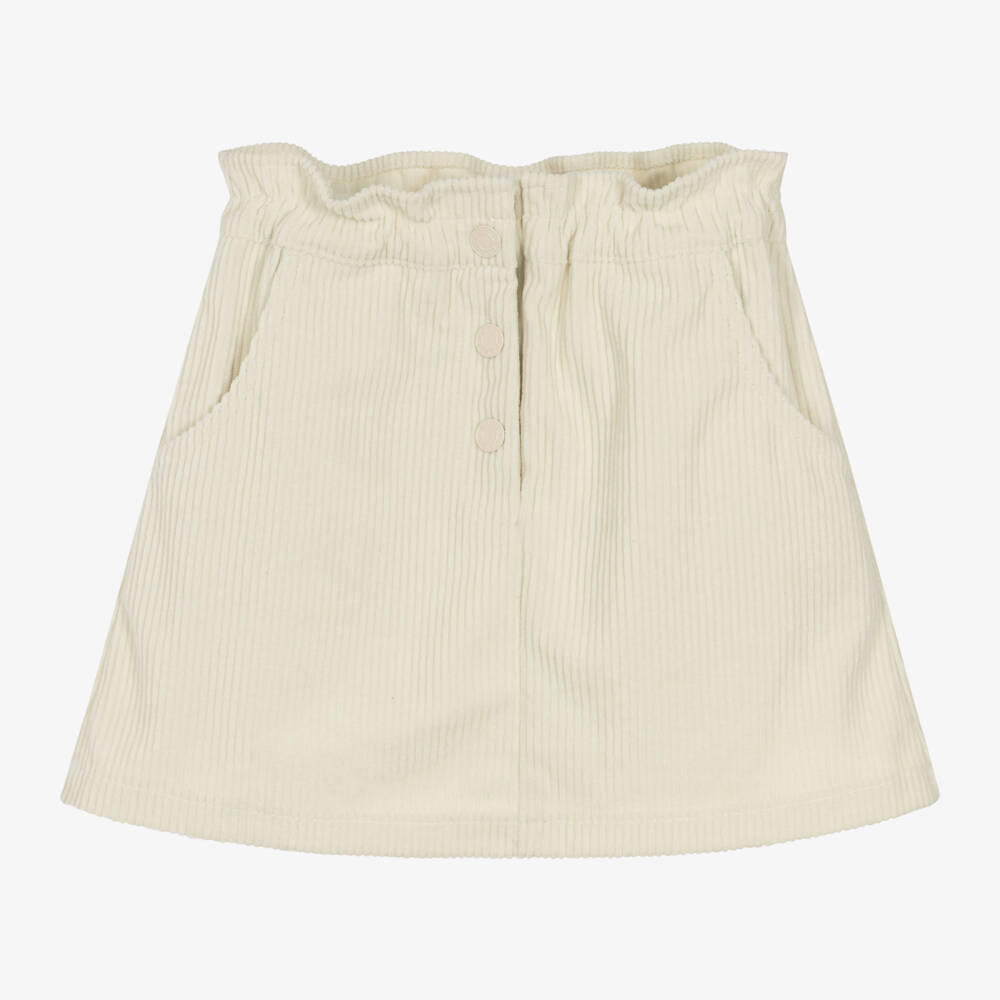 Everything Must Change-Girls Cream Cord Skirt | Childrensalon Outlet