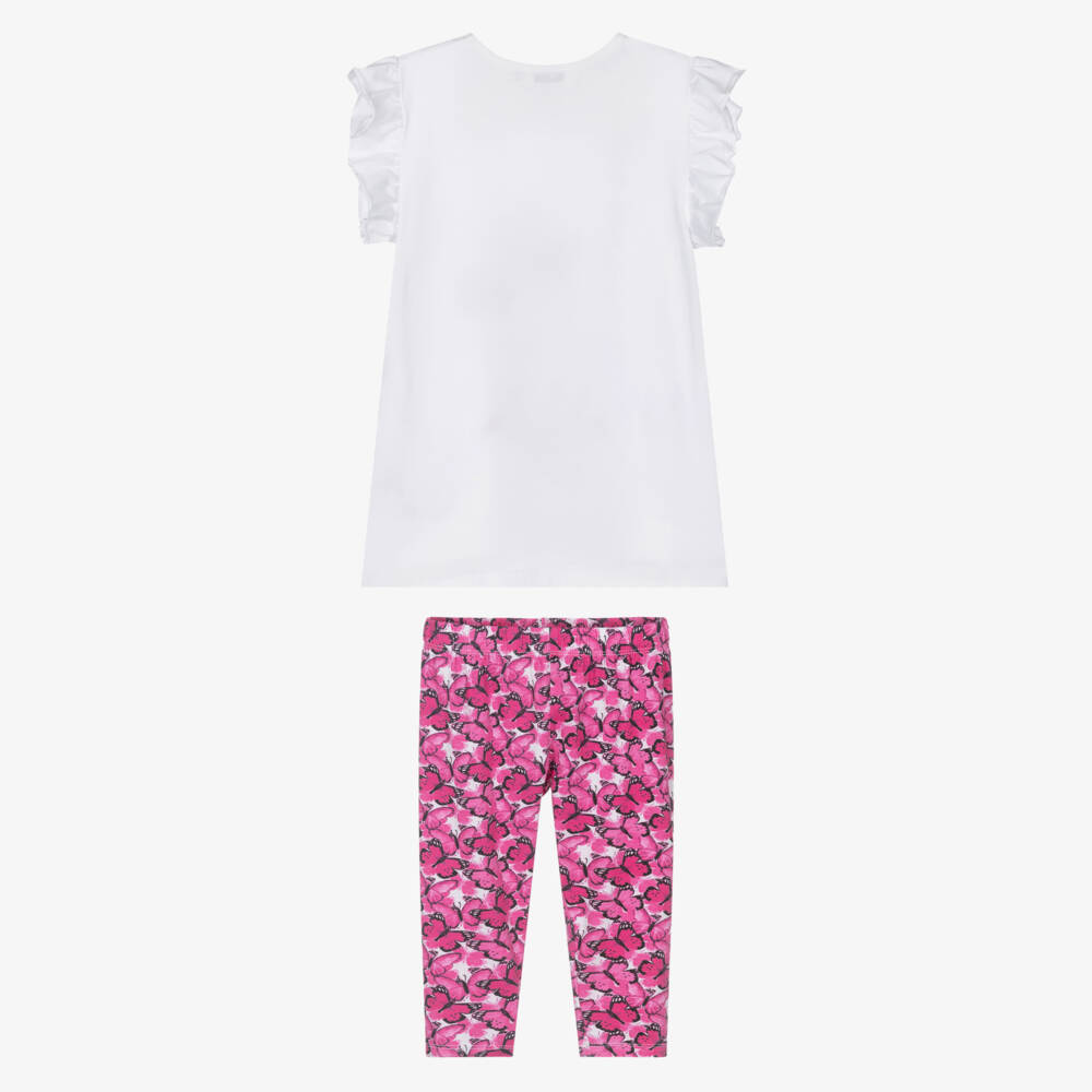Everything Must Change-Girls Delightful Pink Leggings Duo | Childrensalon Outlet