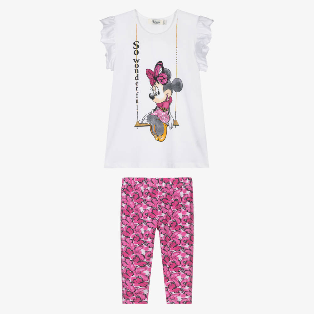 Everything Must Change-Girls Delightful Pink Leggings Duo | Childrensalon Outlet
