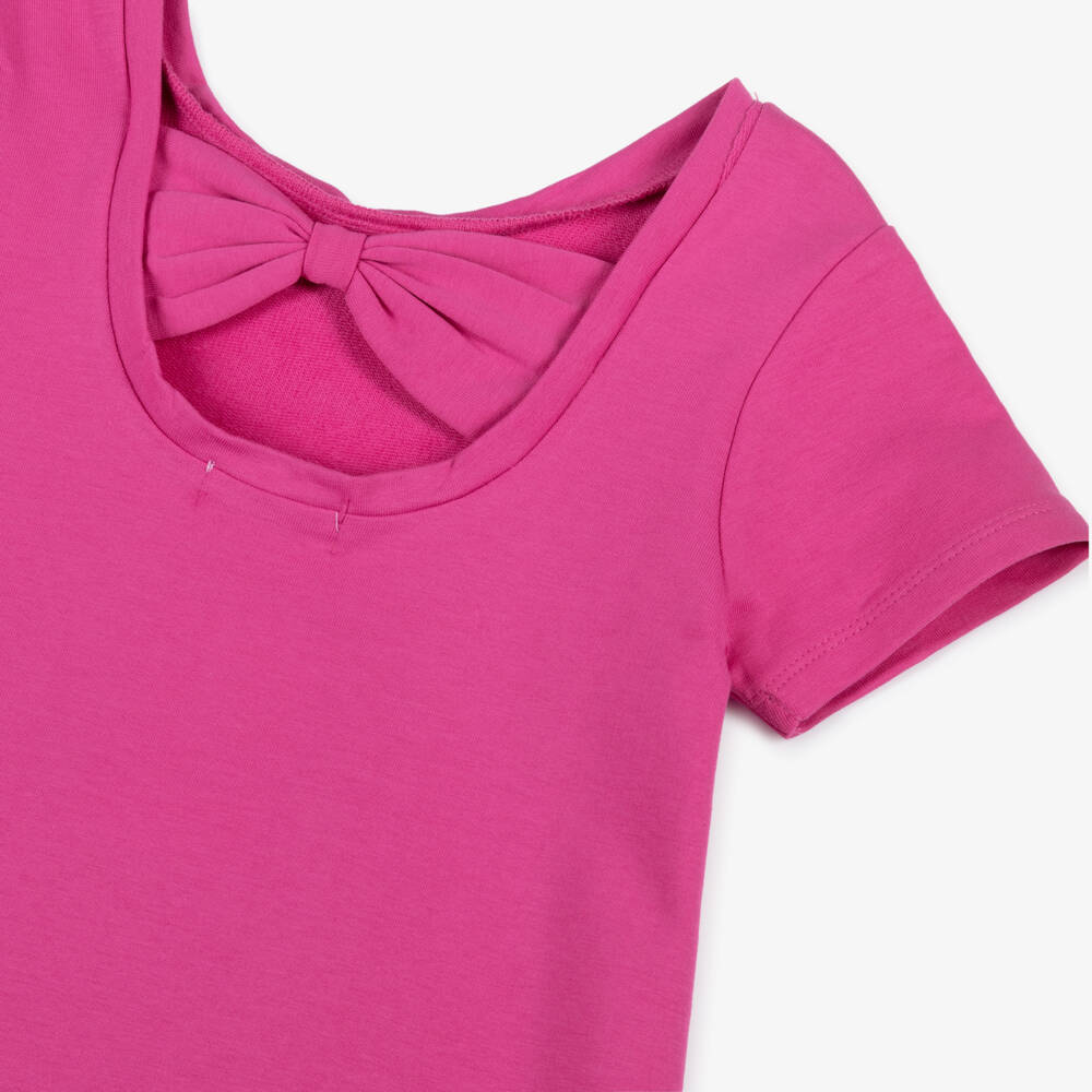 Everything Must Change-Girls Fuchsia Cotton Minnie Dress | Childrensalon Outlet