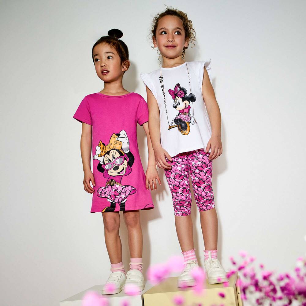 Everything Must Change-Girls Fuchsia Cotton Minnie Dress | Childrensalon Outlet