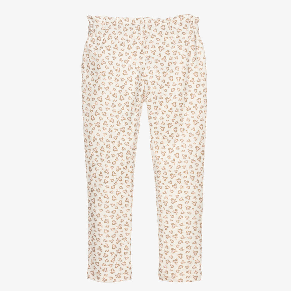 Everything Must Change-Girls Ivory Cotton Trousers | Childrensalon Outlet