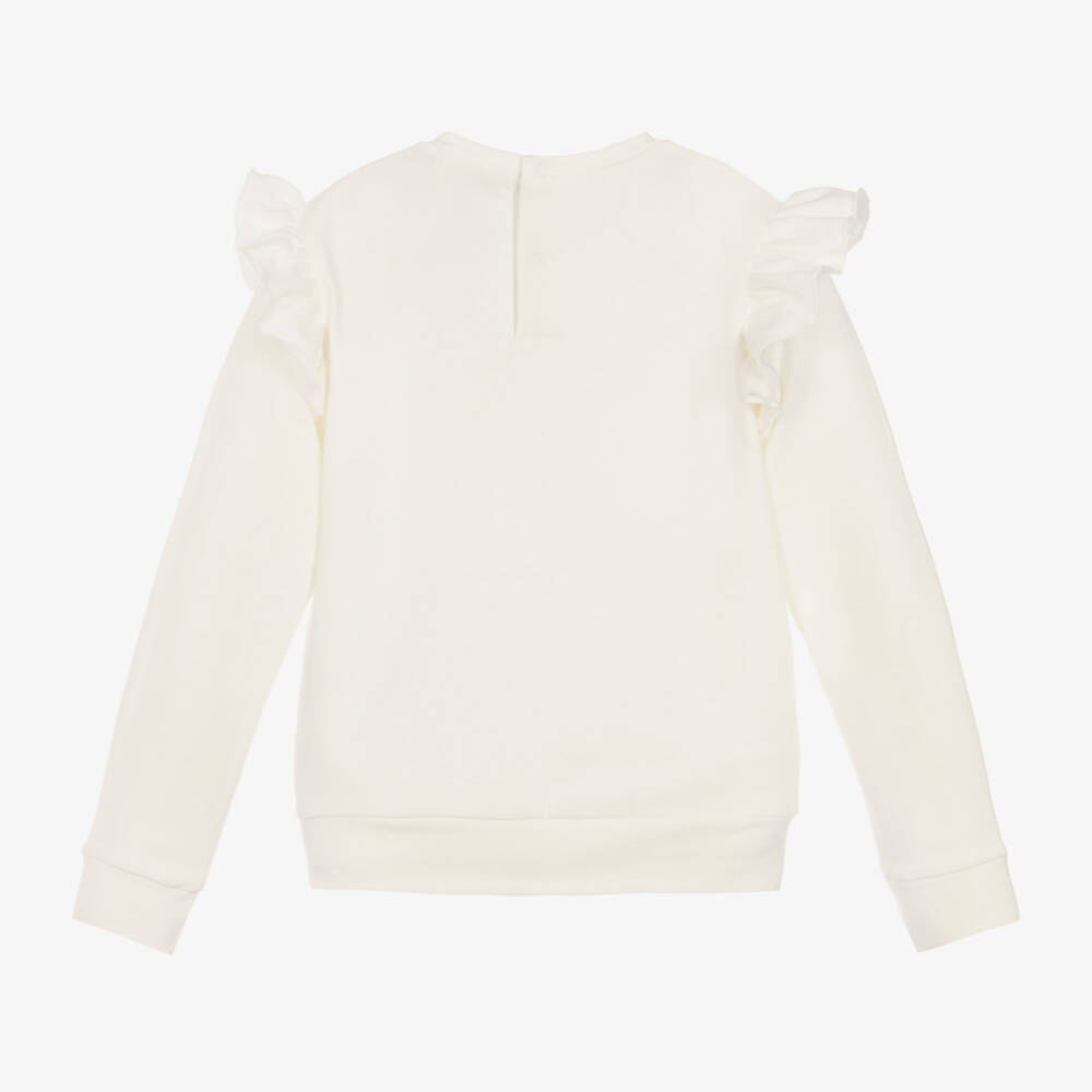 Everything Must Change-Girls Ivory Disney Print Jumper | Childrensalon Outlet