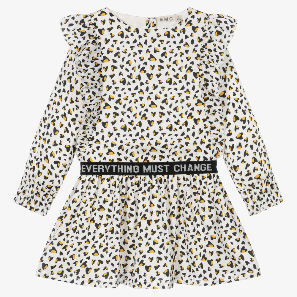 Everything Must Change - Girls Leopard Print Dress | Childrensalon