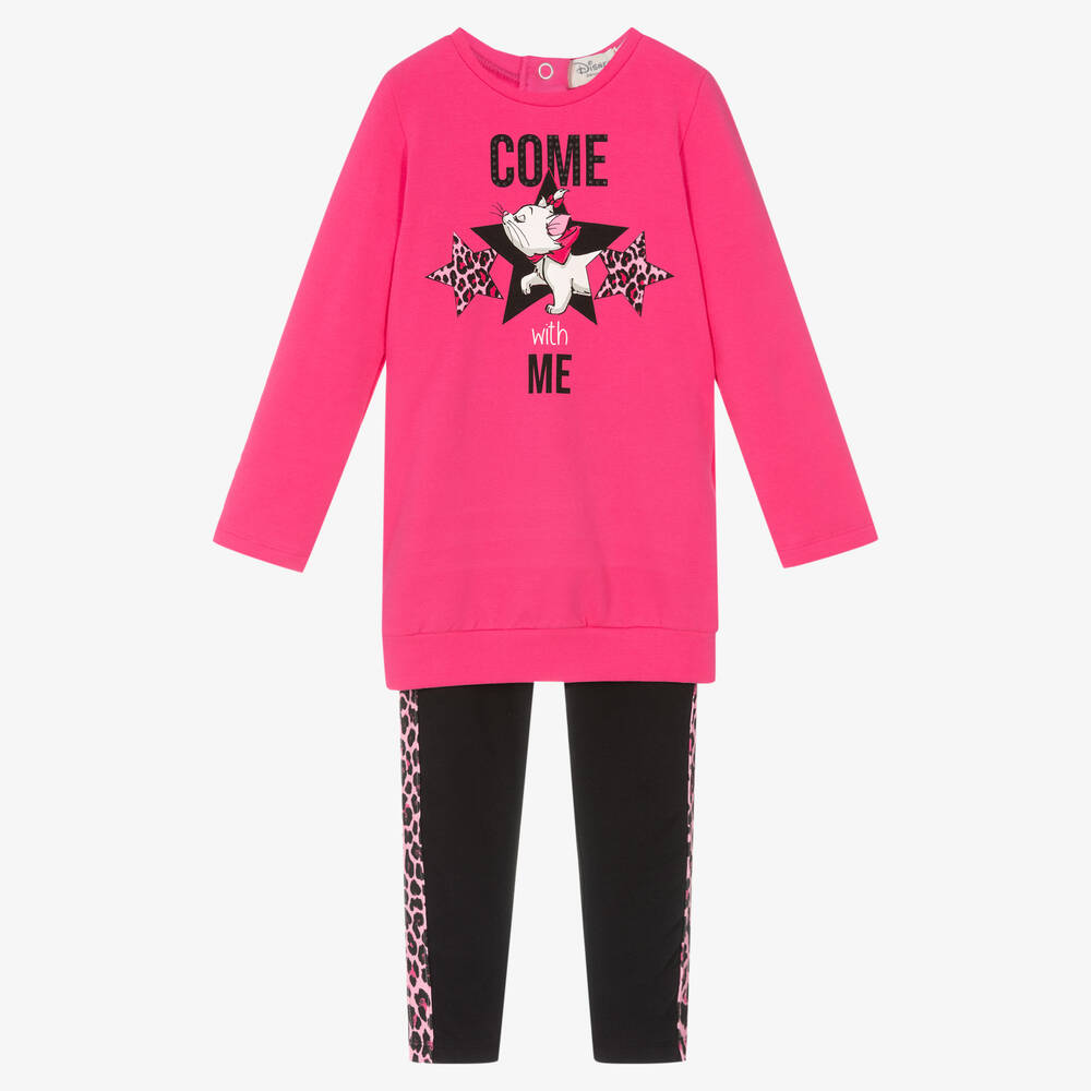 Everything Must Change - Girls Pink Disney Dress Set | Childrensalon