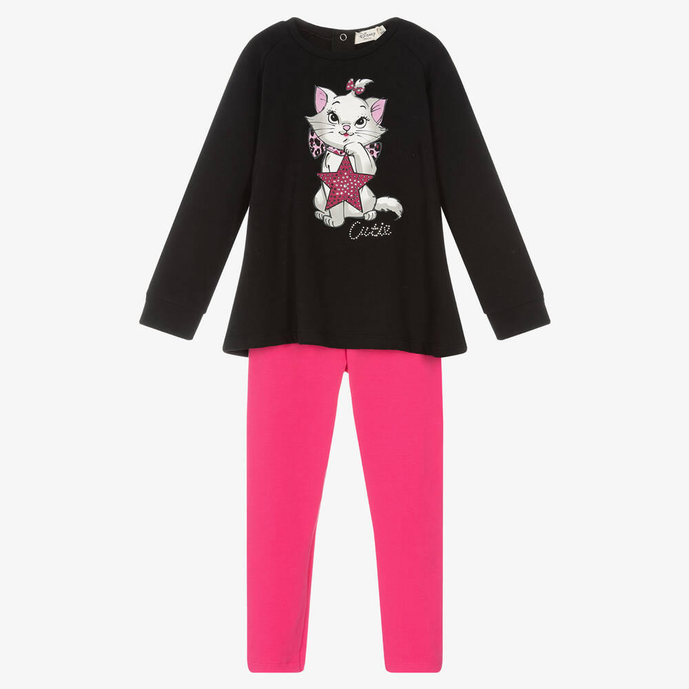 Everything Must Change - Girls Pink Disney Leggings Set | Childrensalon