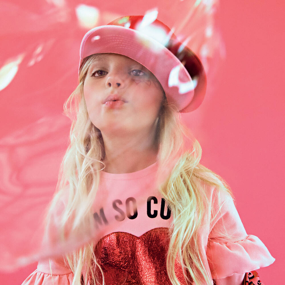 Everything Must Change-Розовый топ с сердцем и легинсы для девочек | Childrensalon Outlet