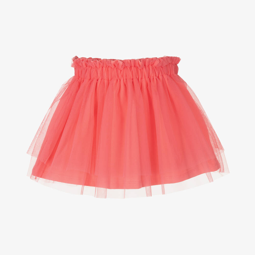 Everything Must Change - Jupe rose en jersey et tulle fille | Childrensalon