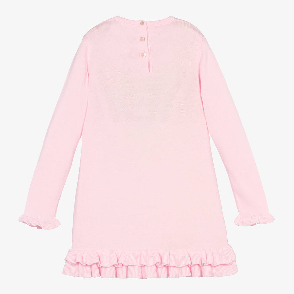 Everything Must Change-Girls Pink Knitted Dress | Childrensalon Outlet
