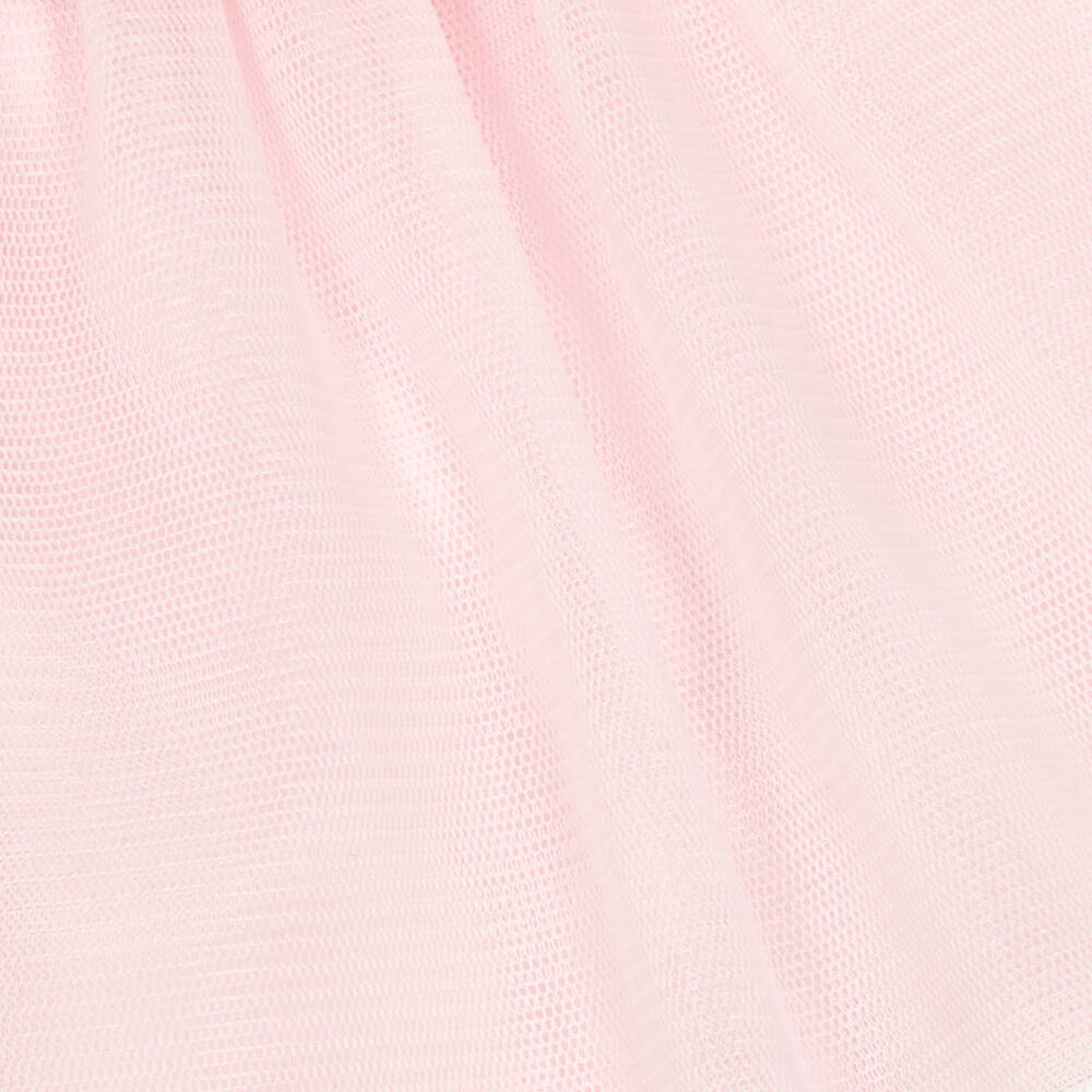 Everything Must Change-Girls Pink Knitted Wool & Tulle Dress | Childrensalon Outlet