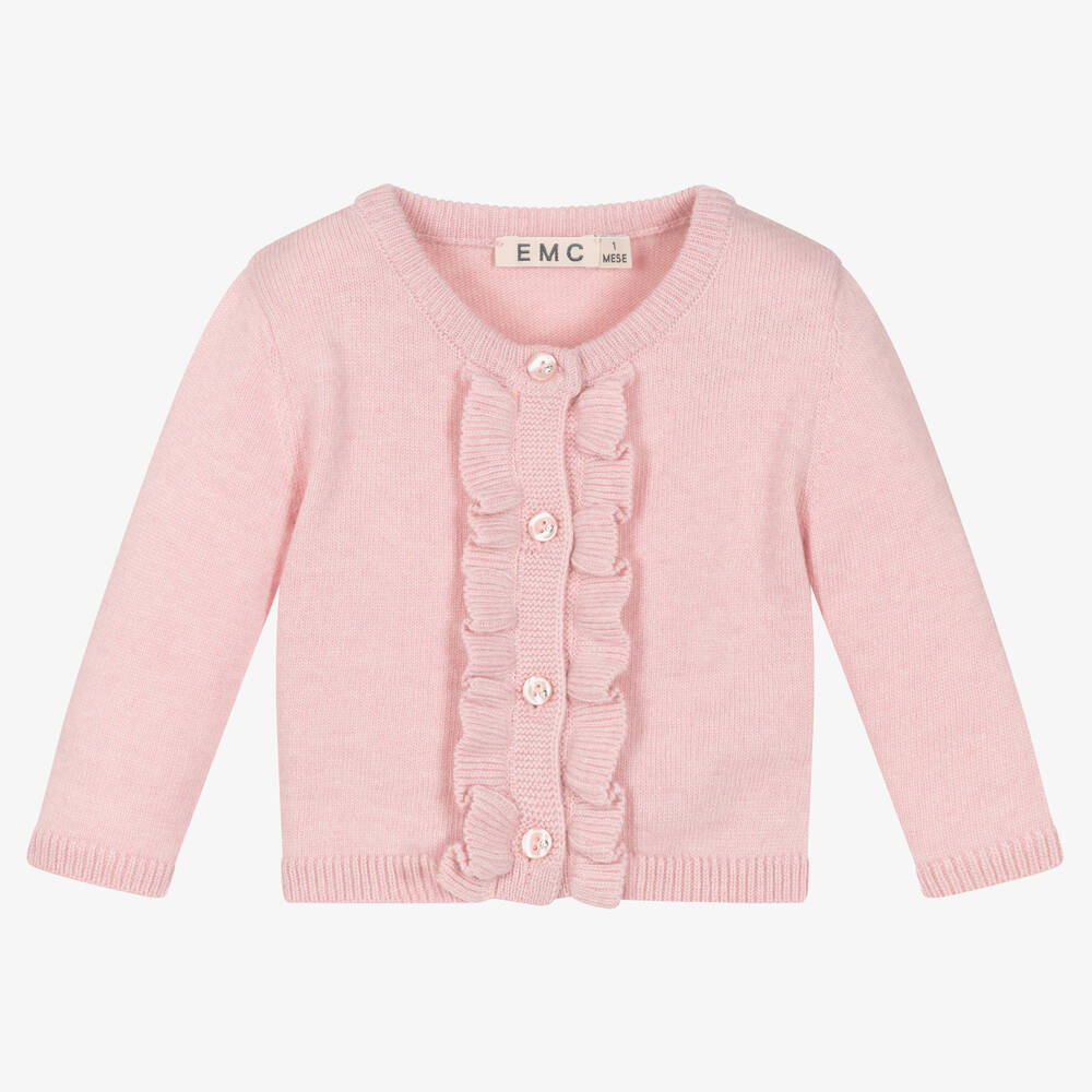 Everything Must Change - Cardigan rose en laine et cachemire | Childrensalon