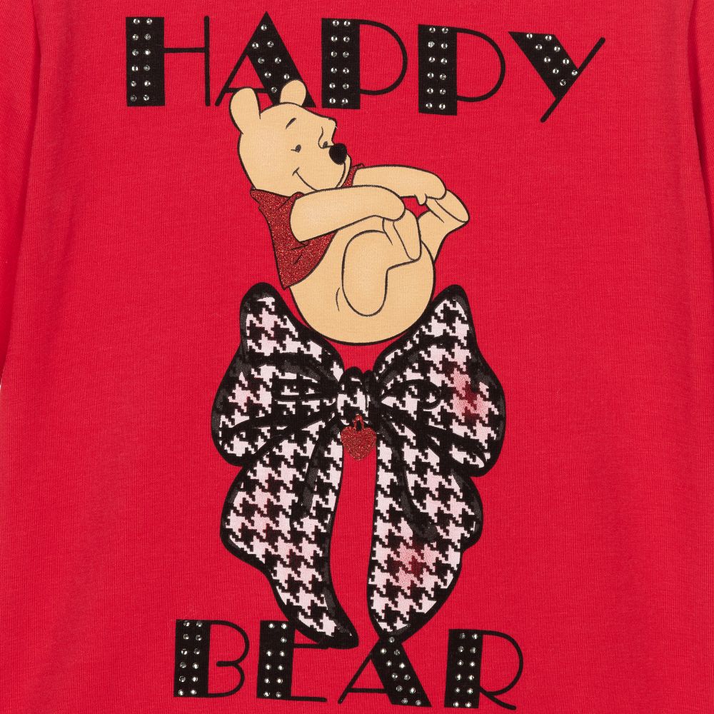 Everything Must Change-Красный хлопковый топ Disney для девочек | Childrensalon Outlet