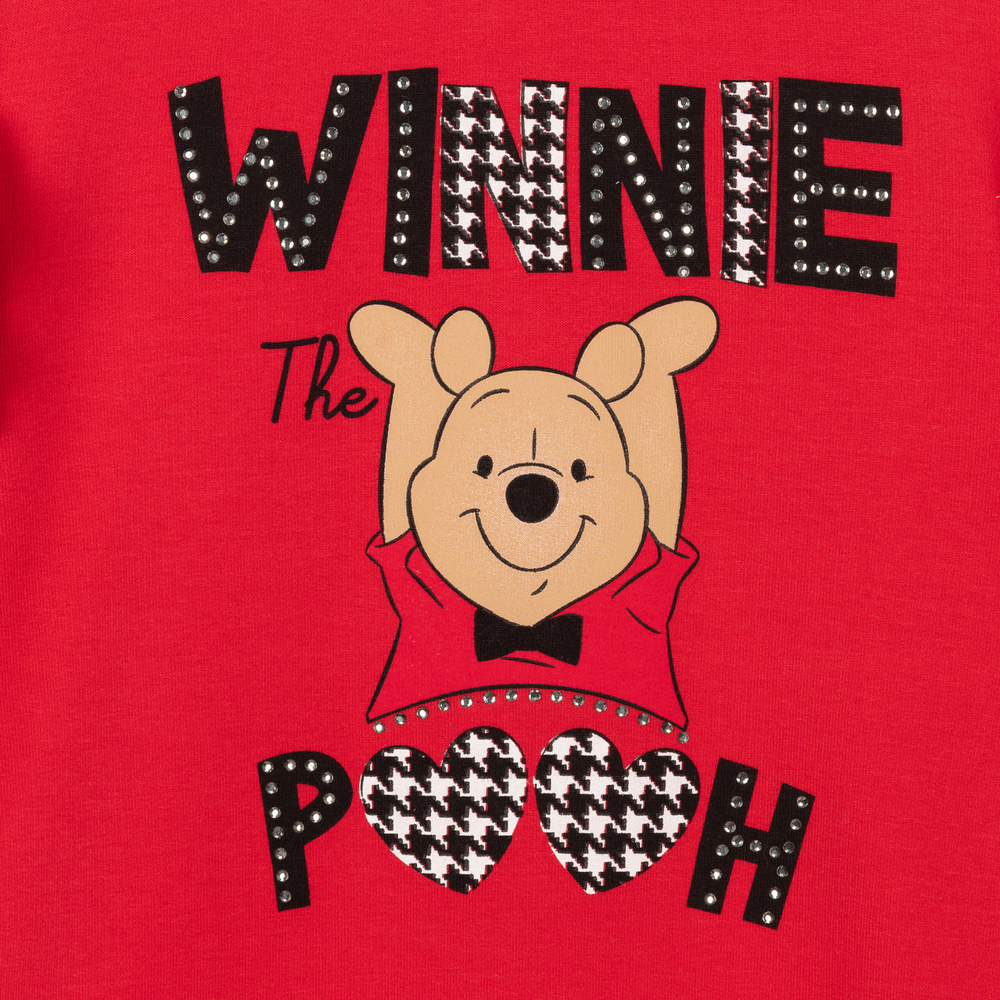 Everything Must Change-سويتشيرت قطن جيرسي لون أحمر للبنات | Childrensalon Outlet