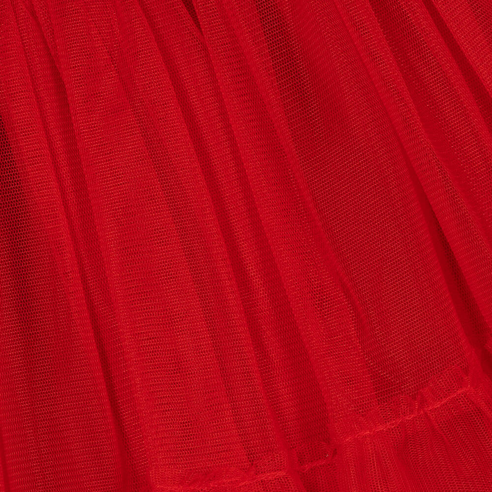 Everything Must Change-Girls Red Jersey & Tulle Skirt | Childrensalon Outlet