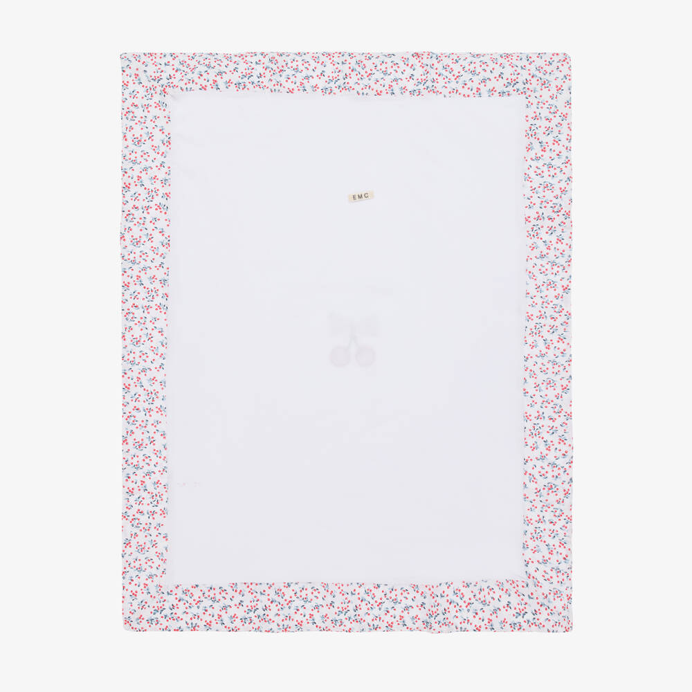 Everything Must Change-Girls Soft White Cherry Blanket | Childrensalon Outlet