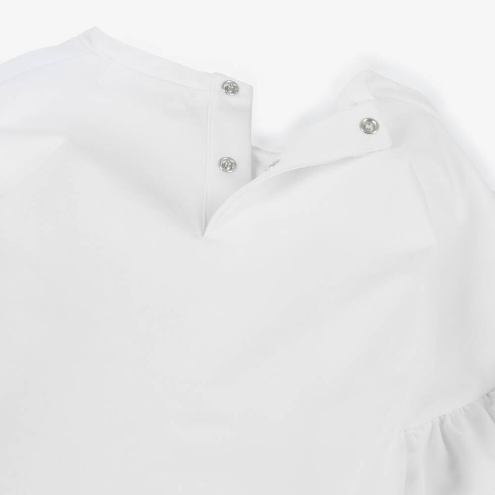 Everything Must Change-Girls Soft White Minnie Sweatshirt | Childrensalon Outlet