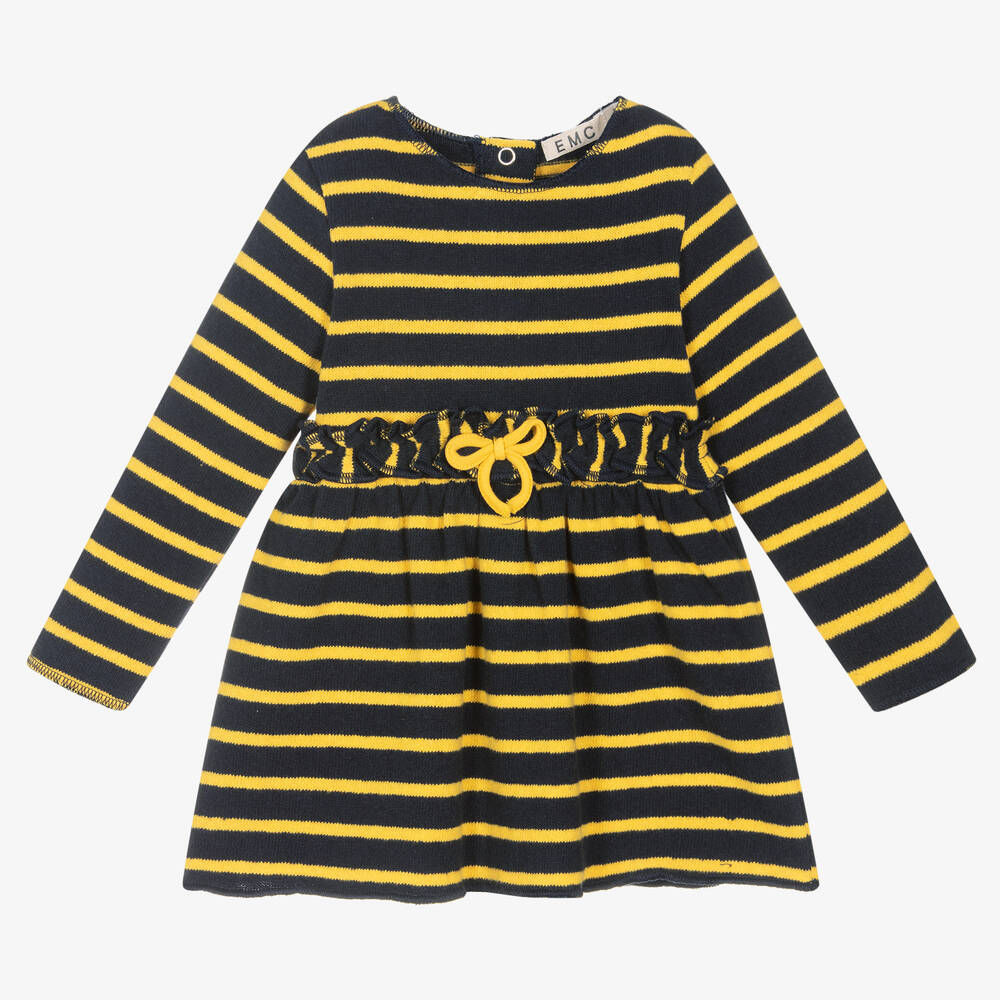 Everything Must Change - Girls Striped Knitted Dress | Childrensalon