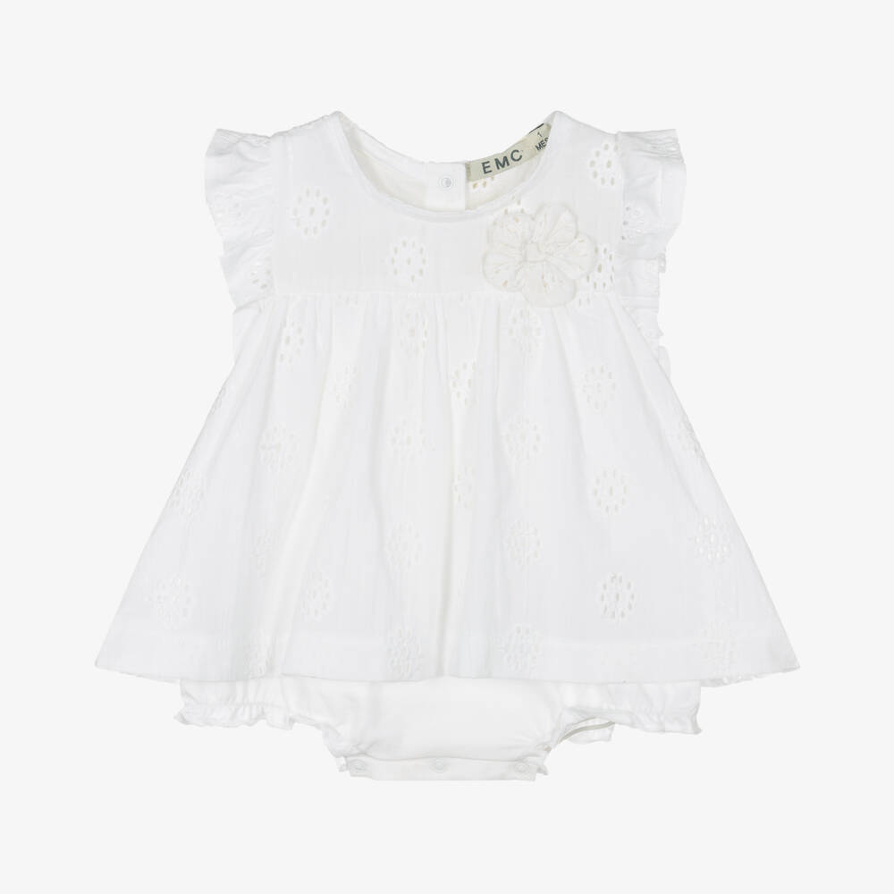 Everything Must Change-Платье с цветочным узором для девочек белое | Childrensalon Outlet