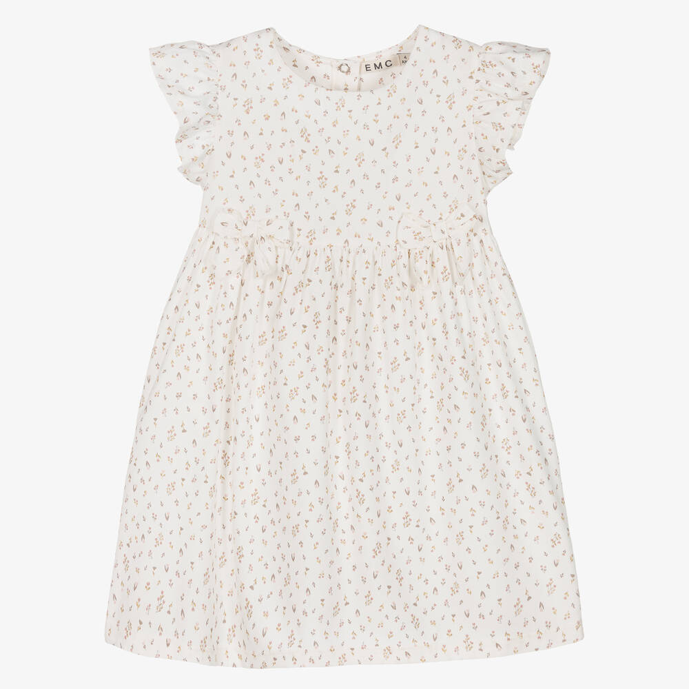 Everything Must Change - Белое платье в цветочек для девочек | Childrensalon