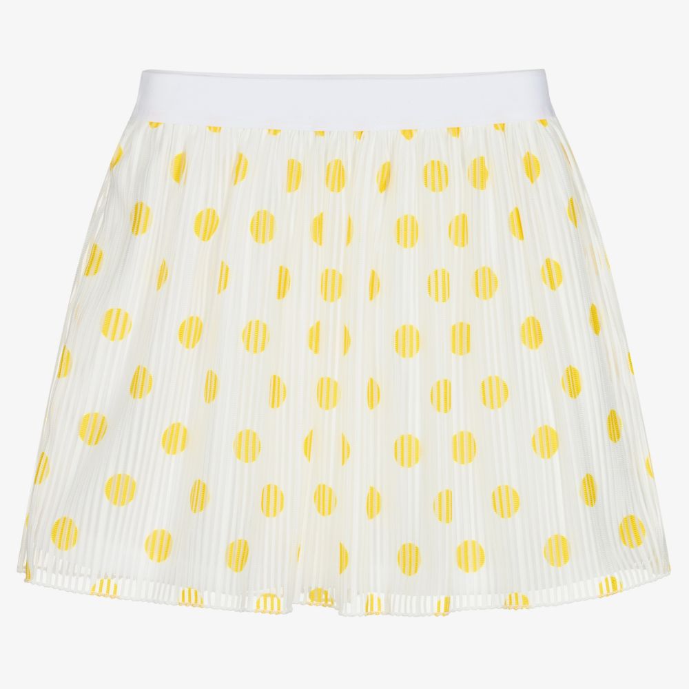 Everything Must Change-Girls White & Yellow Skirt | Childrensalon Outlet