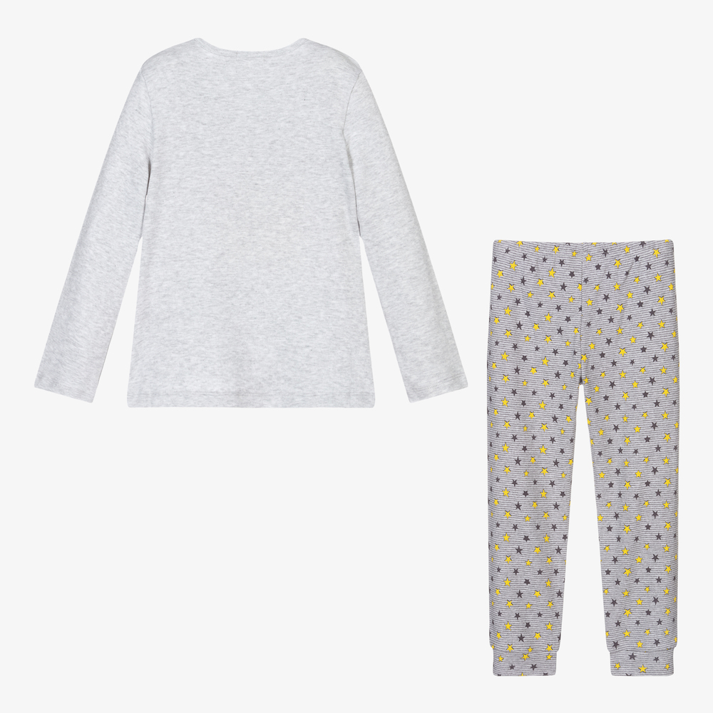 Grey star pyjamas shop